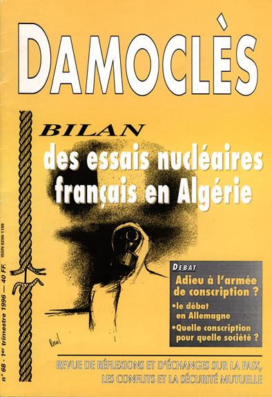 N° 68 • Bilan des essais nucléaires français en Algérie