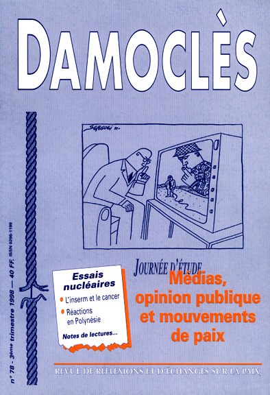 N° 78 • Médias, opinion publique et mouvements de paix