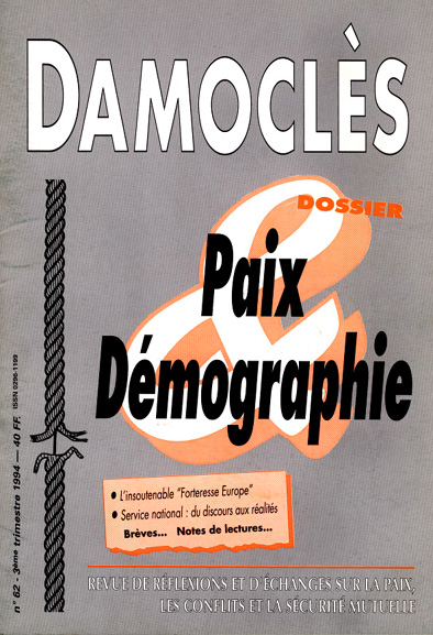 N° 62 • Paix et démographie