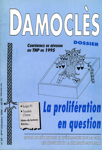 N° 63 • La prolifération nucléaire en question 